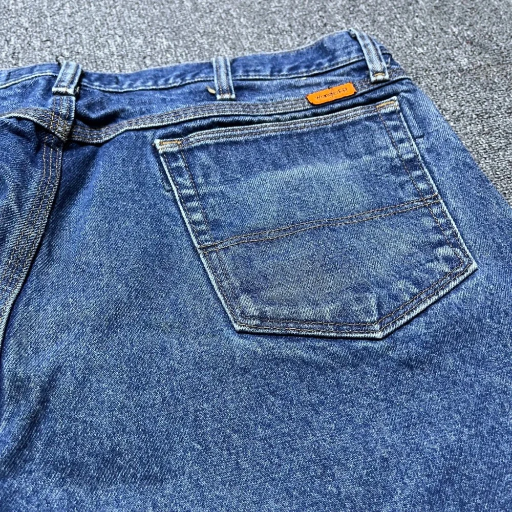 Wrangler Riggs Workwear FR Jeans 38x30 Blue Flame Resistant Denim FR3W050